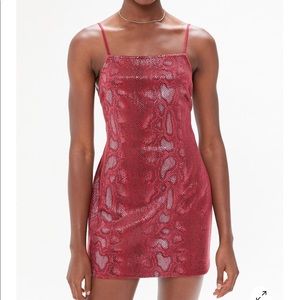 Urban Outfitters Snakeskin Dress